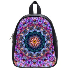 Purple Lotus School Bag (small) by Zandiepants