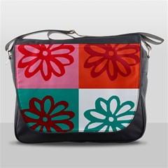 Flower Messenger Bag by Siebenhuehner