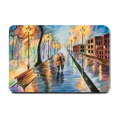 Just The Two Of Us Small Door Mat by TonyaButcher