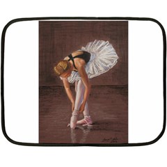 Ballerina Mini Fleece Blanket (two Sided) by TonyaButcher