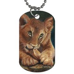 Playful  Dog Tag (one Sided) by TonyaButcher