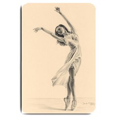 Graceful Dancer Large Door Mat by TonyaButcher