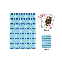 Anchors & Boat Wheels Playing Cards (mini) by StuffOrSomething