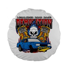 Demolition Derby 15  Premium Round Cushion  by MegaSportsFan