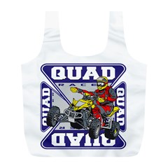 Quad Racer Full Print Recycle Bag (l) by MegaSportsFan