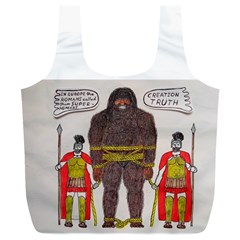 Big Foot & Romans Reusable Bag (xl) by creationtruth