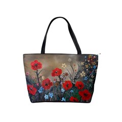 Poppy Garden Large Shoulder Bag by rokinronda