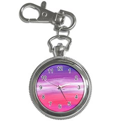 Abstract In Pink & Purple Key Chain Watch by StuffOrSomething