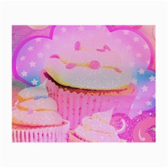 Cupcakes Covered In Sparkly Sugar Glasses Cloth (small, Two Sided) by StuffOrSomething