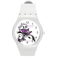 2015 Awareness Day Plastic Sport Watch (medium) by FunWithFibro