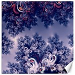 Pink and Blue Morning Frost Fractal Canvas 20  x 20  (Unframed) 19 x19.27  Canvas - 1