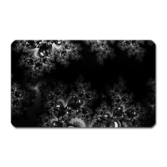 Midnight Frost Fractal Magnet (rectangular) by Artist4God