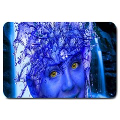 Water Nymph Large Door Mat by icarusismartdesigns