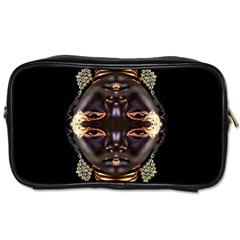 African Goddess Travel Toiletry Bag (two Sides) by icarusismartdesigns