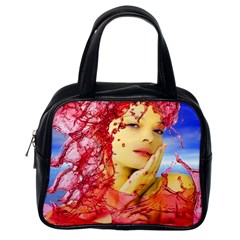 Tears Of Blood Classic Handbag (one Side) by icarusismartdesigns