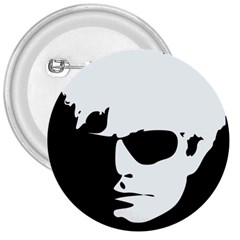 Warhol 3  Button by icarusismartdesigns