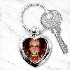 Cat Woman Key Chain (heart) by icarusismartdesigns