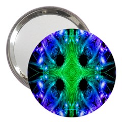 Alien Snowflake 3  Handbag Mirror by icarusismartdesigns