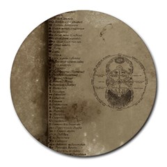 Declaration 8  Mouse Pad (round) by mynameisparrish