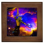 Star Fighter Framed Ceramic Tile Front