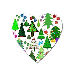 Oh Christmas Tree Magnet (heart) by StuffOrSomething