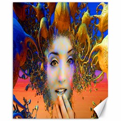 Organic Medusa Canvas 16  X 20  (unframed) by icarusismartdesigns