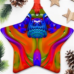 Lava Creature Star Ornament (two Sides) by icarusismartdesigns