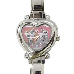 Marushka Heart Italian Charm Watch  by KnutVanBrijs