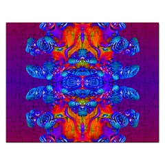 Abstract Reflections Jigsaw Puzzle (rectangle) by icarusismartdesigns