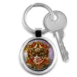 Star Clown Key Chain (Round) Front