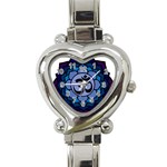 Ohm Lotus 01 Heart Italian Charm Watch  Front