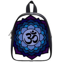 Ohm Lotus 01 School Bag (small) by oddzodd