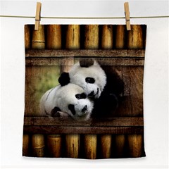 Panda Love Face Towel by TheWowFactor