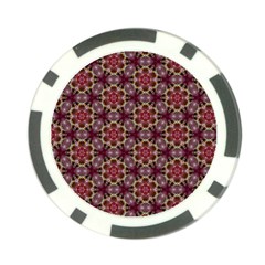 Cute Pretty Elegant Pattern Poker Chip by GardenOfOphir