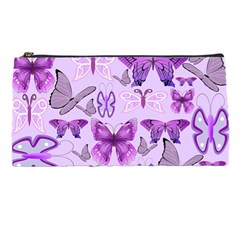 Purple Awareness Butterflies Pencil Case by FunWithFibro