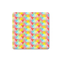 Triangle Pattern Magnet (square) by Kathrinlegg