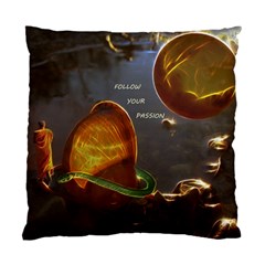 Follow Your Passion Cushion Case (single Sided)  by lucia