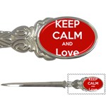 Keep Calm And Love Music 5739 Letter Opener Front