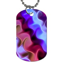 Rippling Satin Dog Tag (two-sided)  by KirstenStar