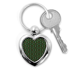 Cute Pretty Elegant Pattern Key Chains (heart)  by GardenOfOphir