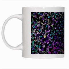 Improvisational Music Notes White Mugs by urockshop