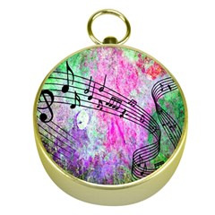 Abstract Music 2 Gold Compasses by ImpressiveMoments