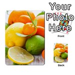 Citrus Fruits Multi-purpose Cards (Rectangle)  Back 1