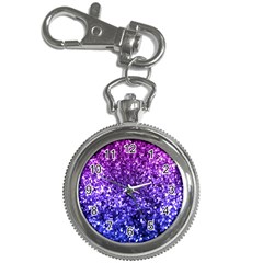 Midnight Glitter Key Chain Watches by KirstenStar