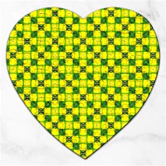 Cute Pattern Gifts Jigsaw Puzzle (heart) by GardenOfOphir