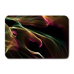 Glowing, Colorful  Abstract Lines Plate Mats by FantasyWorld7