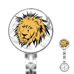 Lion Stainless Steel Nurses Watches by EnjoymentArt