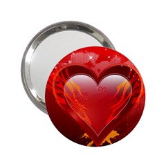 Heart 2 25  Handbag Mirrors by EnjoymentArt