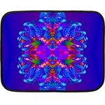 Abstract 5 Double Sided Fleece Blanket (Mini)  35 x27  Blanket Front