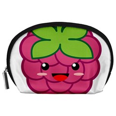 Raspberry Accessory Pouches (large)  by KawaiiKawaii